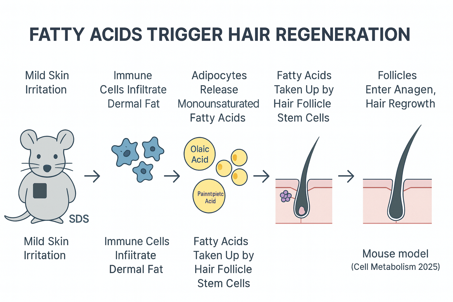 Fatty Acids for Hair Growth